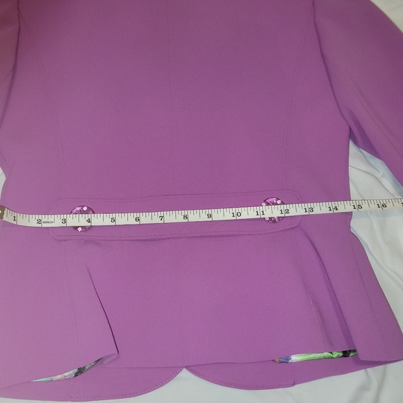 Ross Mayer purple skirt suit - Picture 10 of 16